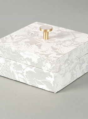 现代创意装饰画客厅卧室挂画样板间酒店首饰盒床头柜收纳盒摆件