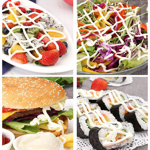 丘比沙拉酱香甜味1kg 蛋黄原味千岛沙拉蔬菜寿司水果香甜沙拉包邮 - 图2