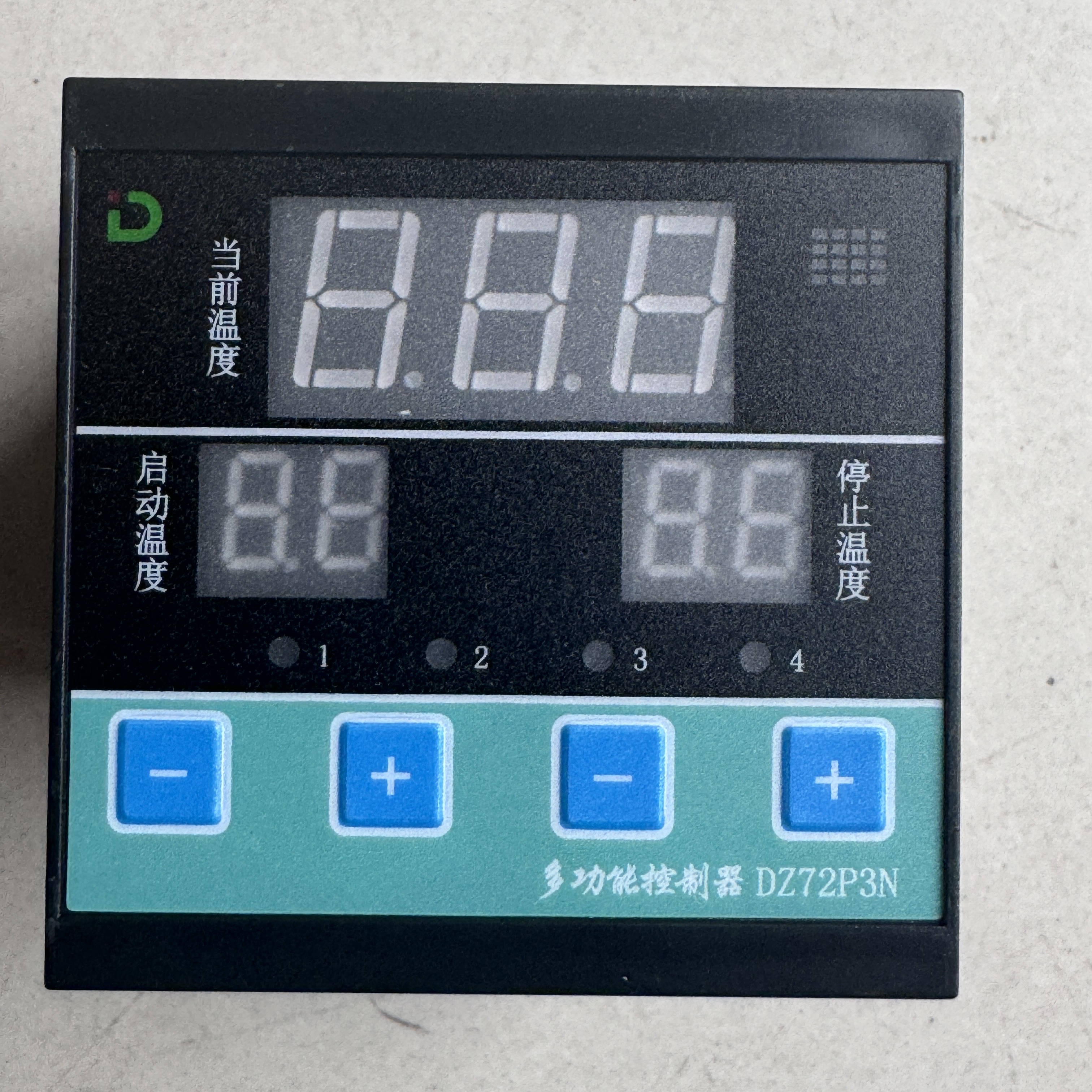 电暖风机配件DZ72P3温控器开关控制器智能数显温度仪表触摸屏 - 图0