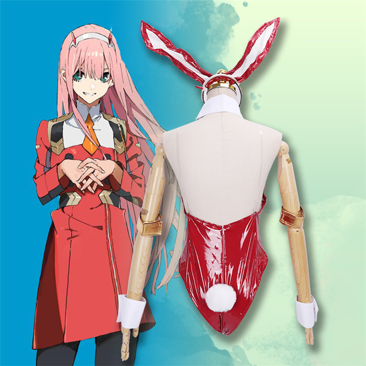 DARLING in the FRANXXcos服女主02兔女郎cosplay全套皮衣动漫 - 图1