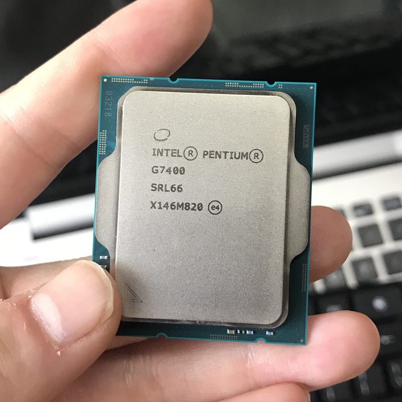 Intel/英特尔奔腾G7400全新带核显散片cpu处理器配H610/B660主板-图0