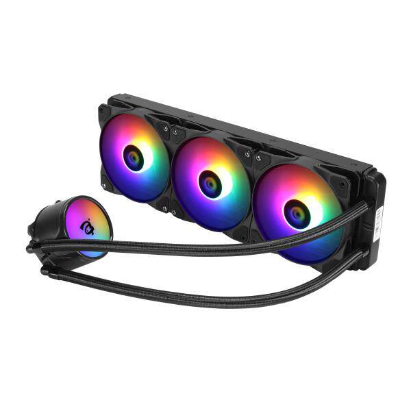 Five-color fish black shark 240 360 all-in-one CPU water cooling radiator desktop computer colorful fan temperature control mute
