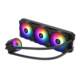 Five-color fish black shark 240 360 all-in-one CPU water cooling radiator desktop computer colorful fan temperature control mute
