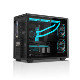Blackstone Star Track X desktop computer gaming case supports 360/240 water-cooled ATX motherboard TYPE-C