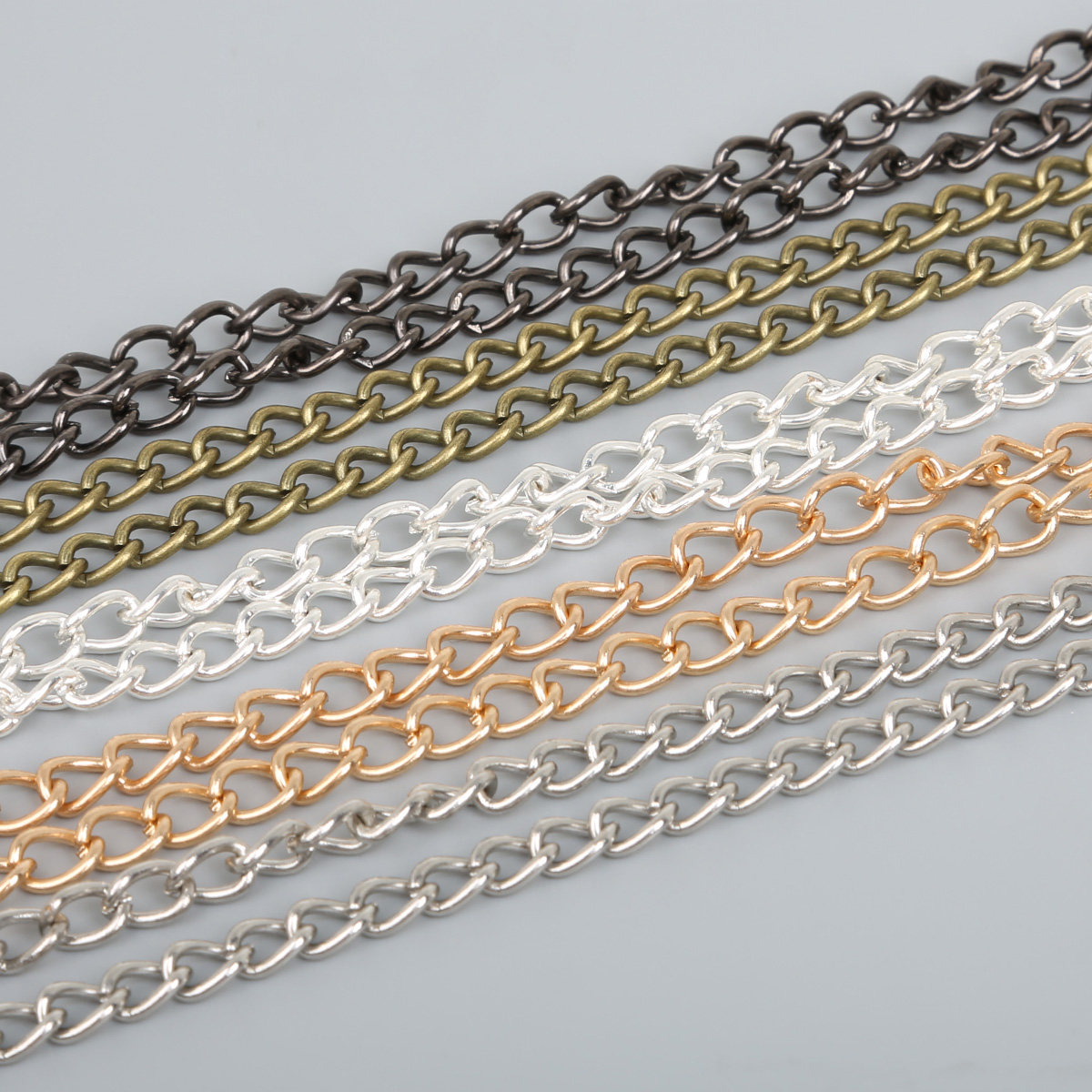 自制耳环diy手工配件耳坠耳饰品材料 项链尾链延长链条加长链 5米,淘宝优惠券,粉丝福利购,淘宝优惠卷