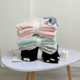 Коралловая бархатная удерживающая тепло пижама, комплект