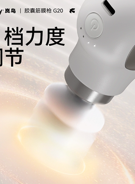 birdify岚鸟G20筋膜枪按摩器女生多功能迷你按摩器小型肌肉按摩枪