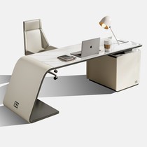 Light Lavish Rockboard Desk Ideostyle Minimalist Office Chairs Combined Modern Minima Home Book House Advanced Sensory Computer Desk