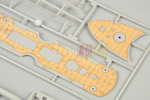 TRUMPETER小号手05337/05338木甲板含锚链拼装模型升级改件1/350 - 图1