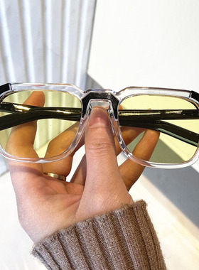 墨镜方框显瘦太阳眼镜
