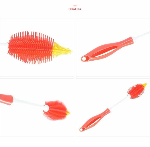 Импортный силиконовый ершик для бутылочки, в корейском стиле