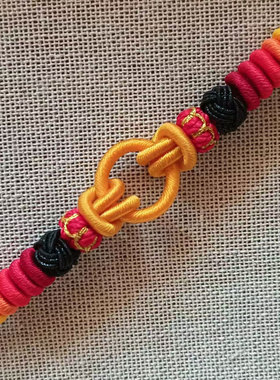 哪吒敖丙之魔童手链编织红绳