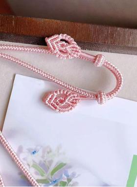 手工绳挂链八股项链毛衣链饰品中国风手工编制悟空结高端项链绳