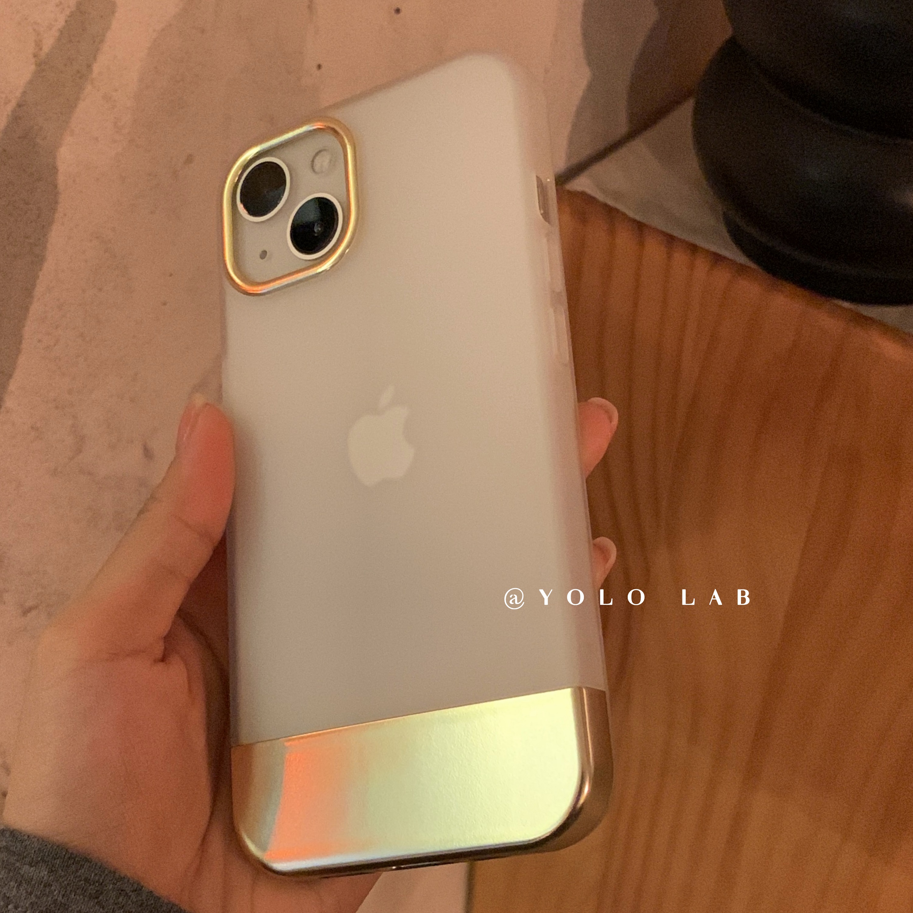 极简黑白框小众硅胶适用iphone14苹果13软12pro手机壳全包MAX男女 - 图0