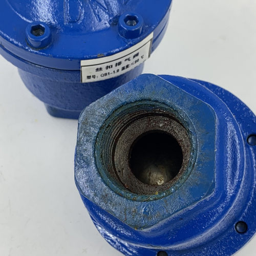 P11X-10丝口铸铁自动快速进排气阀 QB1丝扣排气吸气双用阀DN15-50 - 图2