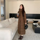 New winter down jacket women's long hooded cotton jacket