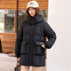 2025 winter fashion mid-length down jacket for women
