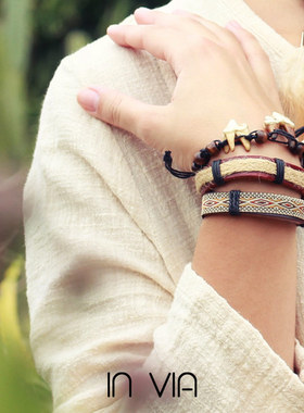 非洲手链invia部落民族风印第安