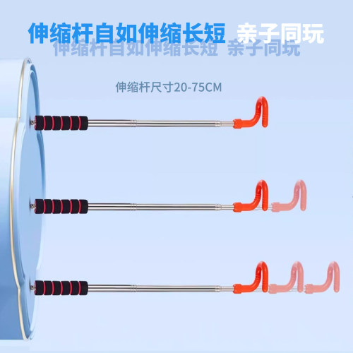 儿童滚铁环塑料风火轮铁环滚铁圈感统训练活动器材幼儿园游戏道具 - 图3