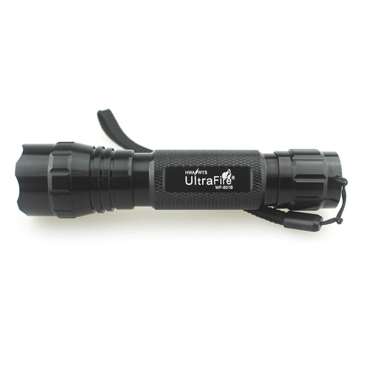 UltraFire 501B CREE XM-L2 U3 1600LM LED手电 家用 户外 轻便款 - 图0