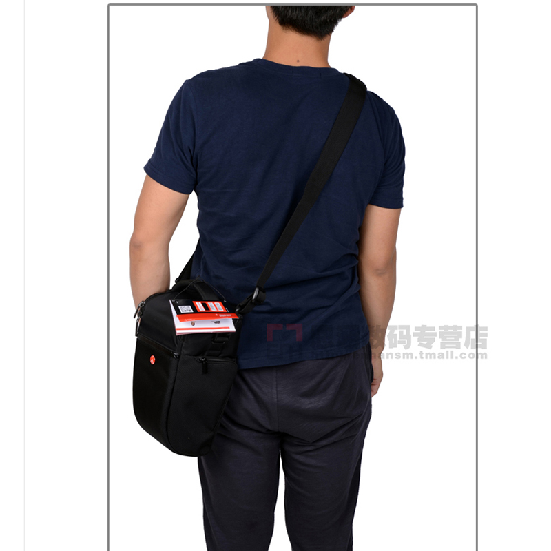 Manfrotto曼富图Advanced系列 MB MA-H-L单反 微单反数码摄影相机单肩三角包适用于机身含长焦70-200 - 图3