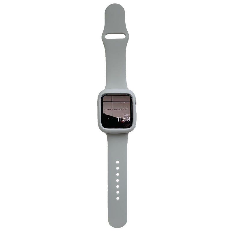 星光表带软壳新年硅胶适用iwatch保护壳6789苹果se手表applewatch-图3