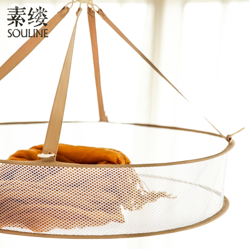 素缕原创定制女晾晒防变形晾衣筐针织衫毛衣女