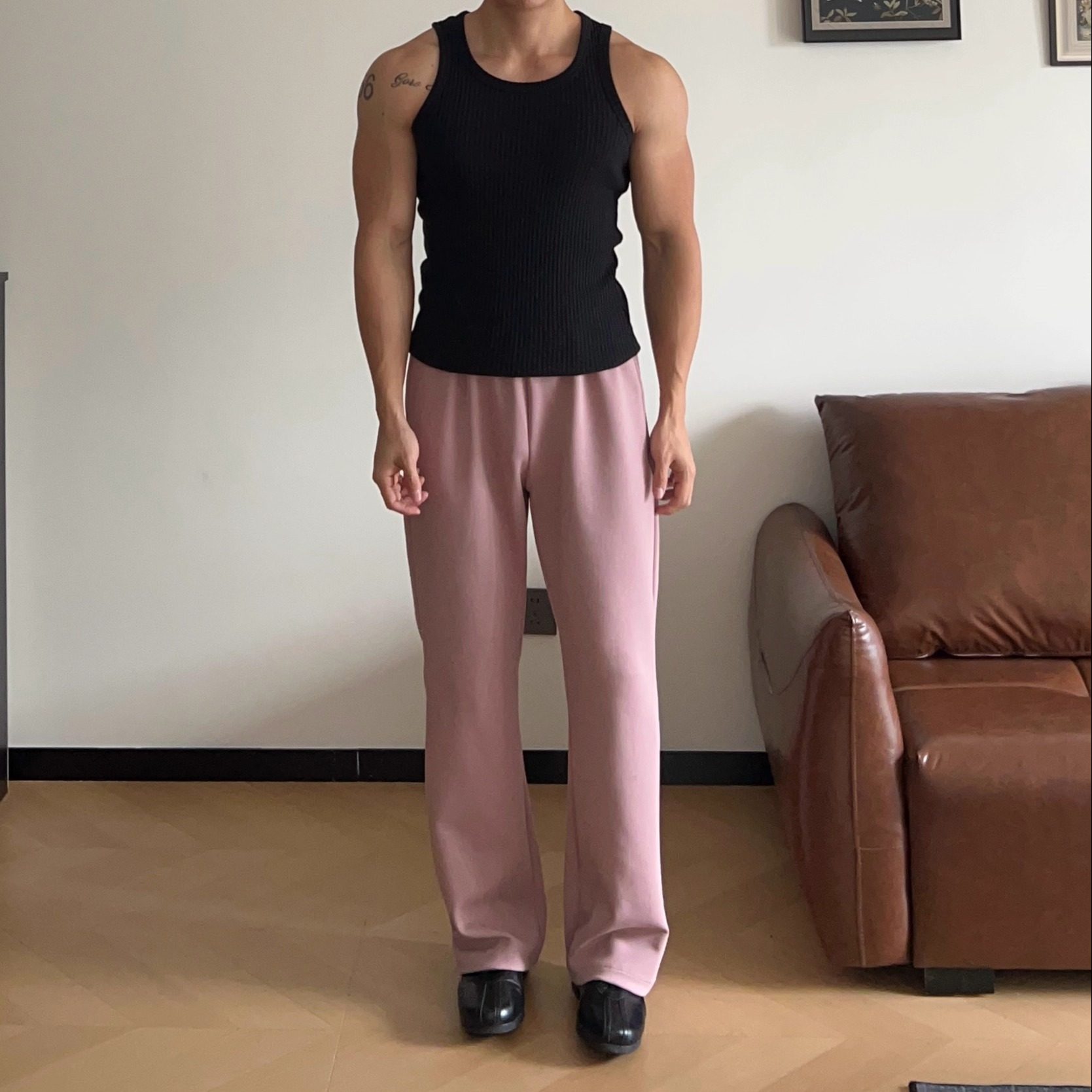 ULTISO本源 美式380g空气层卫裤重磅517微喇宽松垂感运动休闲长裤,淘宝优惠券,粉丝福利购,淘宝优惠卷