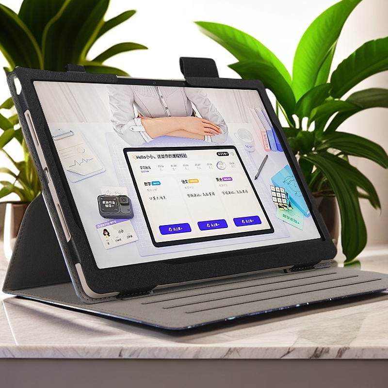 适用精准学BongPro学习机保护套 精准学辅学机bongMAX智能寒雪AI学习机保护壳BongPro大屏13.8英寸家教机皮套 - 图0