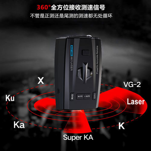 2026新款汽车电子狗全频纯雷达流动移动测速车载预警仪免升级货车 - 图2