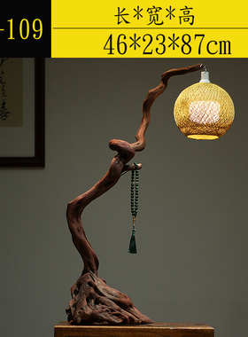 天然实木树根摆件禅意茶室根雕