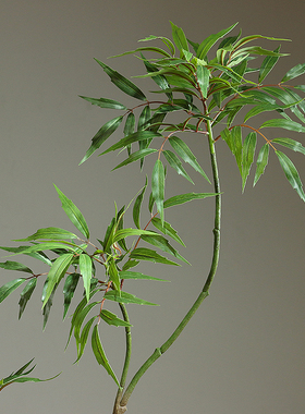 仿真绿植黄天竺室内盆栽桌面装饰