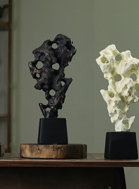 新中式仿真树脂太湖石摆件