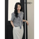 Basic multi-color pure cotton half-sleeved T-shirt wide color