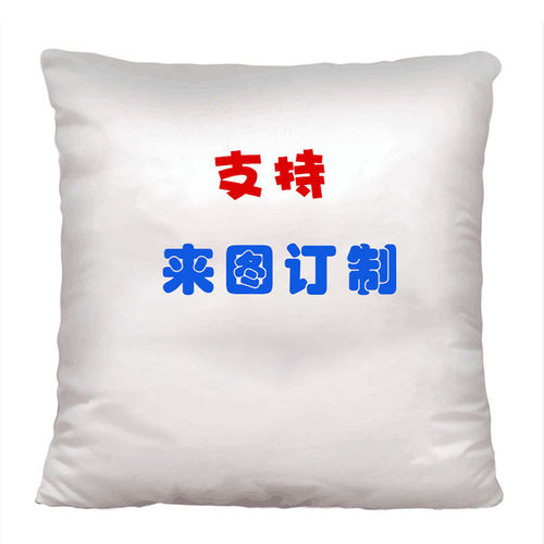 抱枕来图定制二次元卡通动漫明星照片定做方形靠枕头diy创意礼物 - 图2