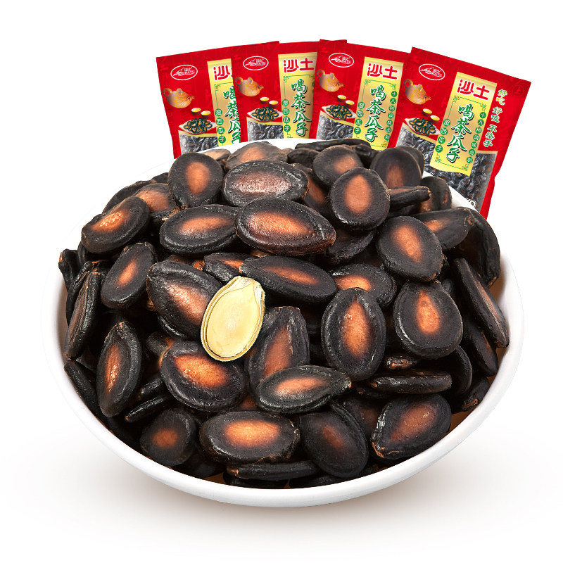 沙土湿1200g*4袋咸味喝茶瓜子 沙土食品瓜子