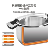 Немецкий Woll Homever Steamer Небольшой пароход из нержавеющей стали, котлеты, булочки на пару рыбная газовая плита Индукционная плита Universal