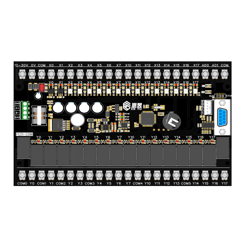 国产PLC工控板FX2N可编程控制器控制器晶体管继电器485时钟模拟量,淘宝优惠券,粉丝福利购,淘宝优惠卷