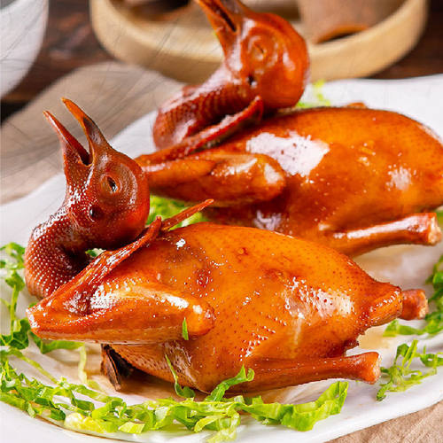 广州酒家正宗招牌富硒烤乳鸽红烧脆皮椒麻咸香经典聚餐必备快手菜 - 图0