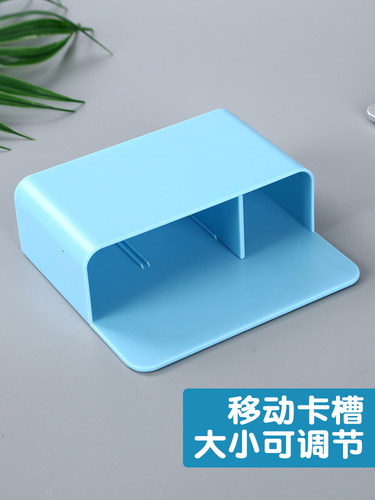 磁性可挂可吸式笔筒白板笔收纳盒黑板壁挂大容量磁铁笔盒磁力磁吸粉笔挂墙黑板擦墙贴放粉笔的盒子装笔悬挂式 - 图2
