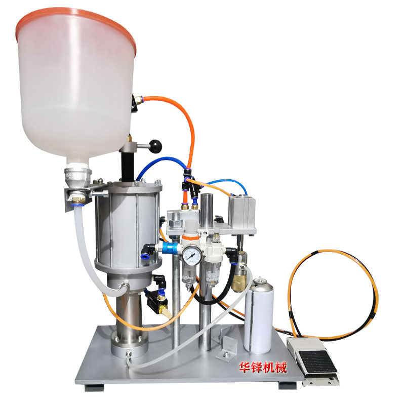 自喷漆灌装机手动灌装机气动自喷漆灌装机油漆灌装机200型灌装机