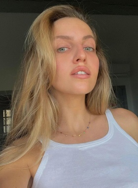 礼物夏日掠影幸运7色锁骨链