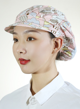 韩版女头发工作包头工作帽帽子