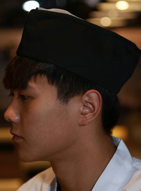 厨房餐厅厨师男女服务员工作帽