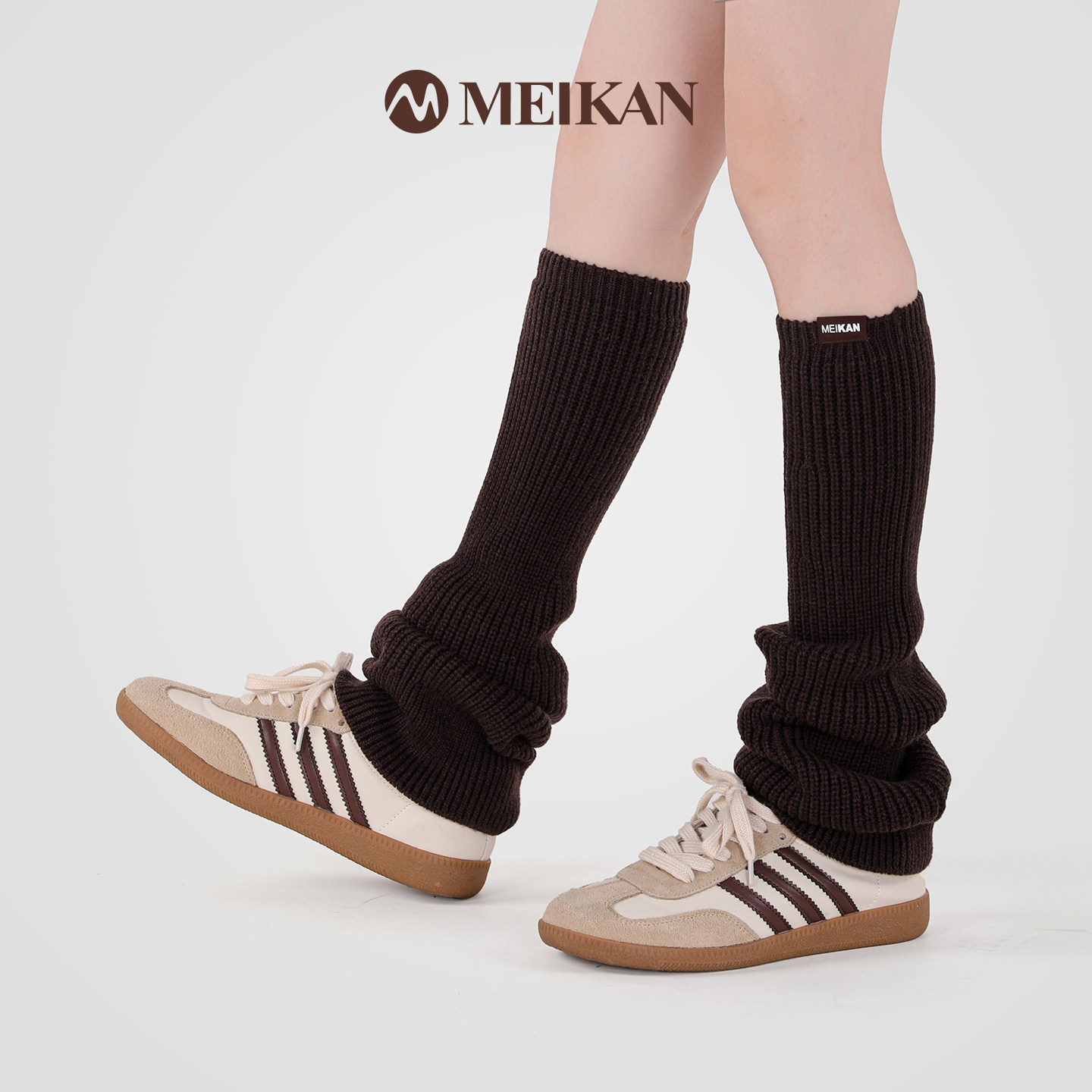 Wool Sock Covers Knitted Pile Socks Calf Socks