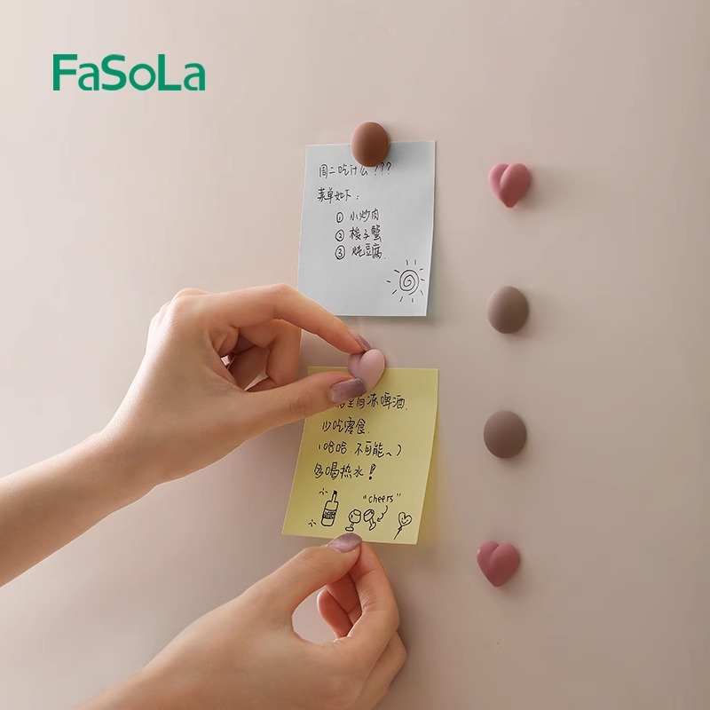 创意个性冰箱贴磁贴黑板照片固定留言磁力贴磁吸扣可爱装饰吸磁贴 - 图2