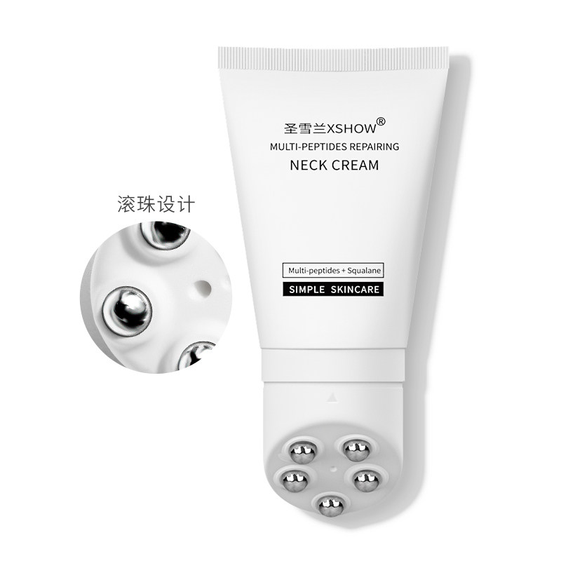 圣雪兰多肽滚珠颈部护理脖子颈霜 圣雪兰颈霜