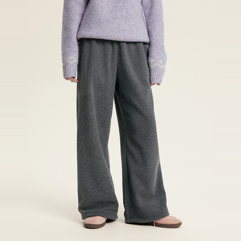 笛莎官方童装女童裤子冬季新款青少年女孩学生摇粒绒加厚运动裤,淘宝优惠券,粉丝福利购,淘宝优惠卷