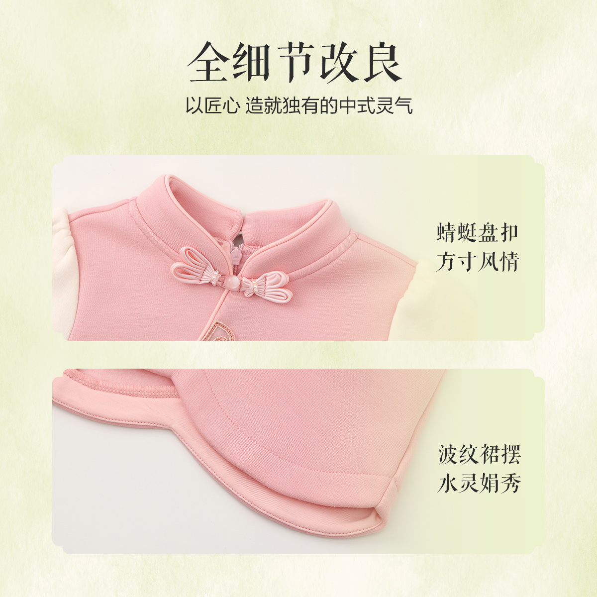 笛莎童装女童连衣裙冬季新款女孩宝宝儿童加绒保暖公主裙迪莎官方