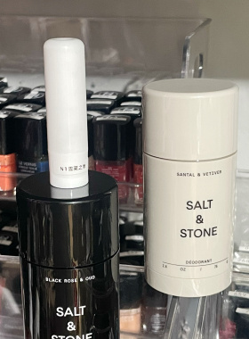 SALT STONE檀香止汗膏天然乌木玫瑰留香保湿清爽无铝saltstone